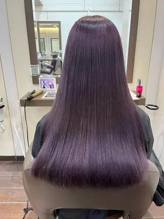 カラー カットパーマ 🌀あさみのヘアスタイル