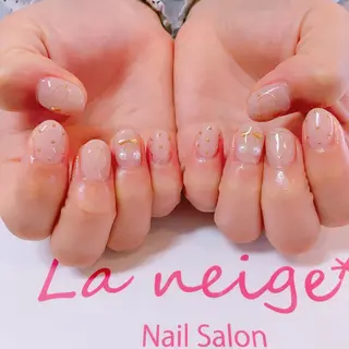 ネイル La neige* yuki 🥯🍑のネイルデザイン