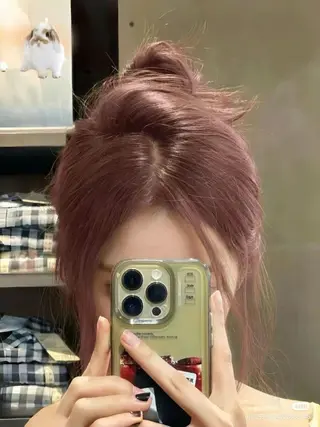 ロング カラー 🎀暖色/ラベンダー /paru🤍のヘアスタイル