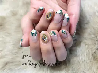 ショート ネイル Yakko pas á pasのネイルデザイン