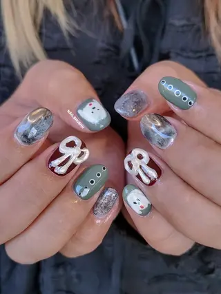 ネイル 3dパーツ/流行り 👧shushu❤️のネイルデザイン