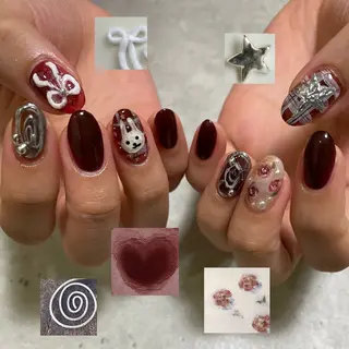 ネイル RooM tani /個性派ニュアンスのネイルデザイン