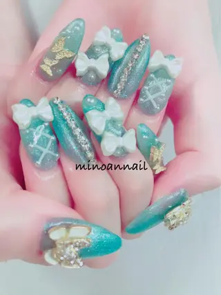 ネイル 美ノ庵ネイルサロン メトロポリタン前店のネイルデザイン