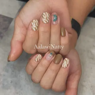 ネイル Aala wi Natty  nail所属・AMANO AKIHOのネイルデザイン