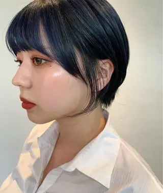 ショート カラー 似合わせカット/ aoiのヘアスタイル