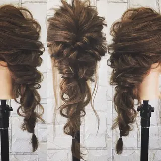 ロング ヘアアレンジ ✨🌿大人可愛い愛さ れhair🌿✨松本のヘアスタイル