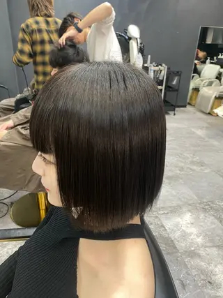 ミディアム 池田 亮雅のヘアスタイル