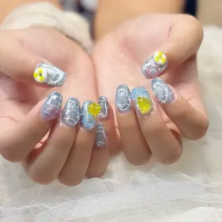 ネイル 新井 ひなののネイルデザイン