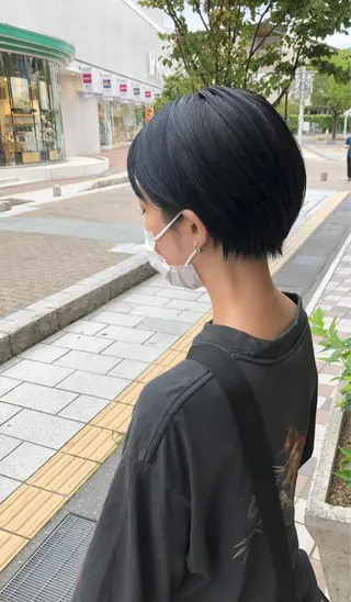 ショート キノシタ ナオユキのヘアスタイル