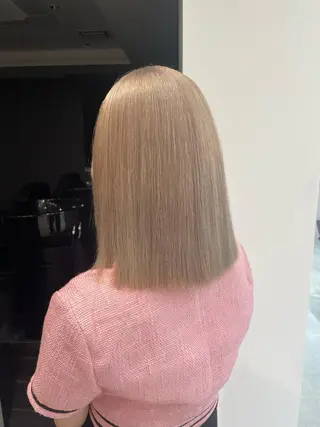 カラー 韓国ハイトーンカラー kana♡のヘアスタイル