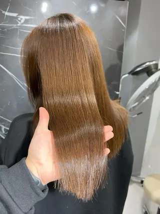 ロング カラー 💎艶髪💎縮毛矯正 /髪質改善/ひかるのヘアスタイル