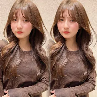 ロング カラー レイヤー/髪質改善 Lond ambreのヘアスタイル