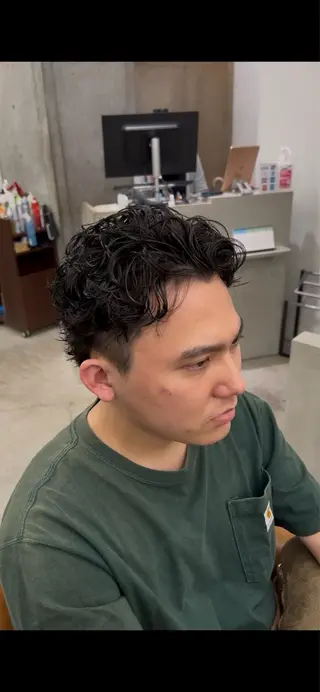 メンズ 山野愛子美容室　銀座店所属・tomoメンズ特化 /パーマ/カットのヘアスタイル