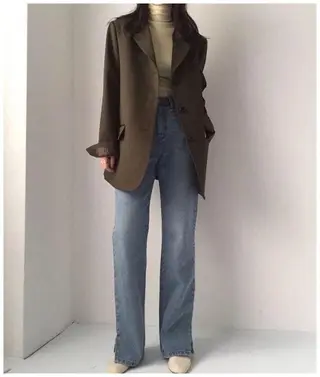 細めハイライト🩶 ボブ/レイヤーカットのヘアスタイル