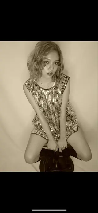 ミディアム カラー 透明感color🩵 MAYUKAのヘアスタイル