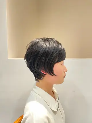 ショート 根本 龍也のヘアスタイル
