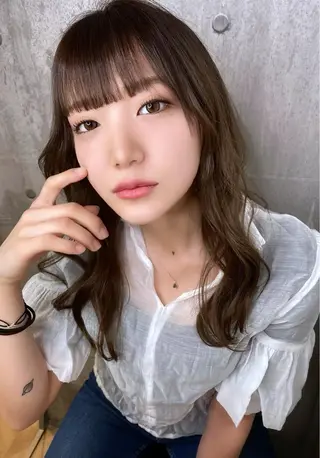 セミロング 韓国風&髪質改善特化 ✂️MISAKI✂️のヘアスタイル