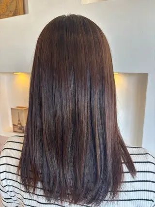 セミロング 高橋 瑞季のヘアスタイル