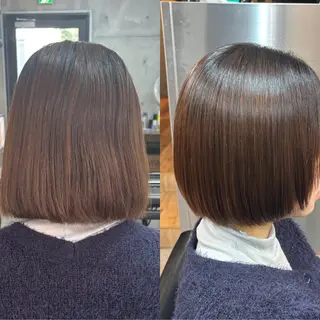 ショート パーマ ショートボブ縮毛矯正 髪質改善のプロ山道潤のヘアスタイル