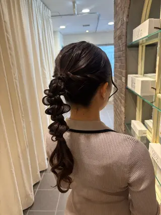 ヘアアレンジ 🌸🪞艶カラー/ Madoka🪞🌸のヘアスタイル