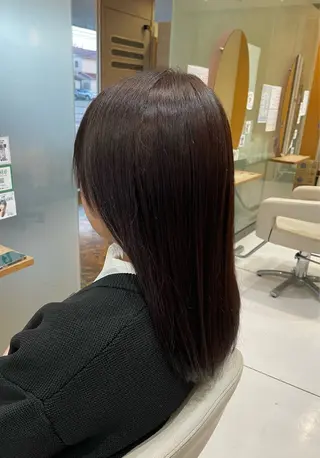 セミロング カラー ４ｃｍ諸江店所属・澤野 祐羽のヘアスタイル