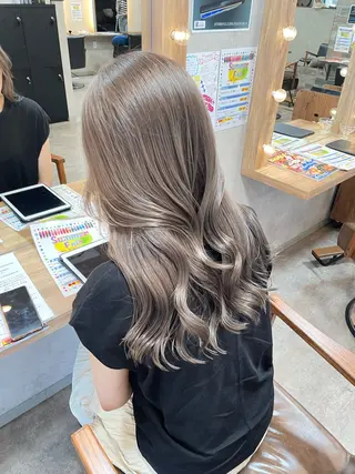 ロング カラー パーマ ヘアアレンジ メンズ キッズ 🔖RIENS /renaのヘアスタイル