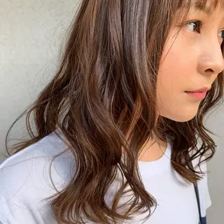 ミディアム カラー ViaLa Hair 🌈すずきたくむ✂︎のヘアスタイル