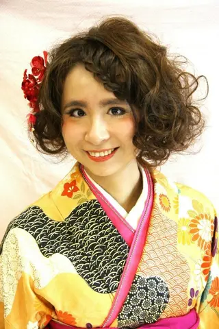ヘアアレンジ Orque Omotesando所属・田中 奈布のヘアスタイル