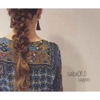 ヘアアレンジ toiro by lien hair atelier所属・池田 真由美のヘアスタイル