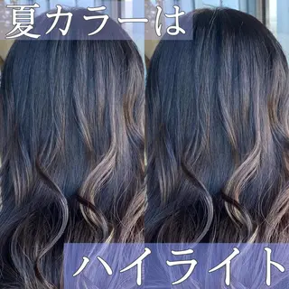 ロング カラー 小嶋 秀明/ 本物の髪質改善⭐️のヘアスタイル