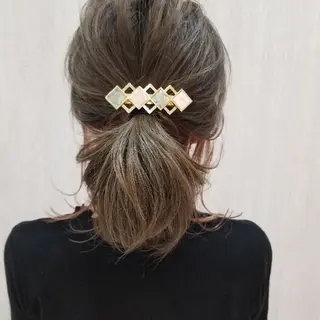 ヘアアレンジ 💎✨艶髪美髪✨💎 Alushe心斎橋店のヘアスタイル