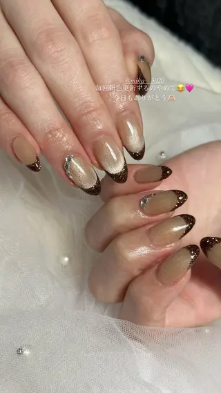 ミディアム yuka ♡のネイルデザイン