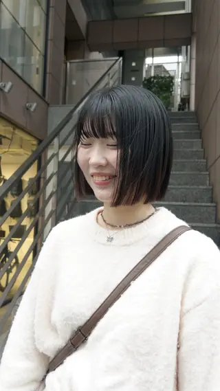 ショート カラー じゅわっと暖色カラー 🍊Moemiのヘアスタイル