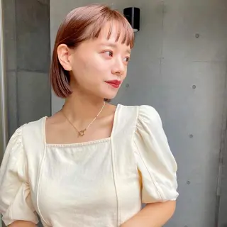 ショート 三浦 望のヘアスタイル