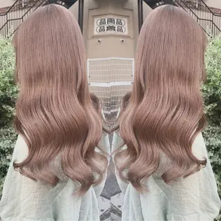 セミロング カラー あおき りゅうせいのヘアスタイル