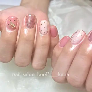 ネイル ネイルモデル募集中 LooP-kanaのネイルデザイン