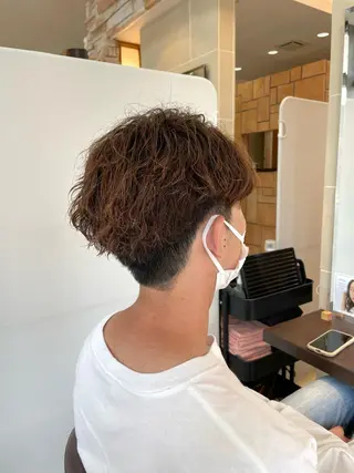 パーマ メンズ 千葉 香奈のヘアスタイル