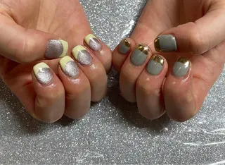 ネイル VIERU 🌈🎀💖のネイルデザイン