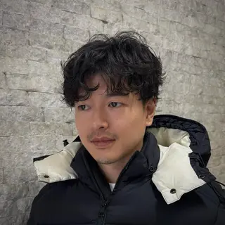 パーマ メンズ INORI|レイヤー |ハッシュカットのヘアスタイル