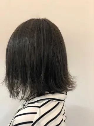 ミディアム カラー 髪質改善　ナカゾノ タケシのヘアスタイル