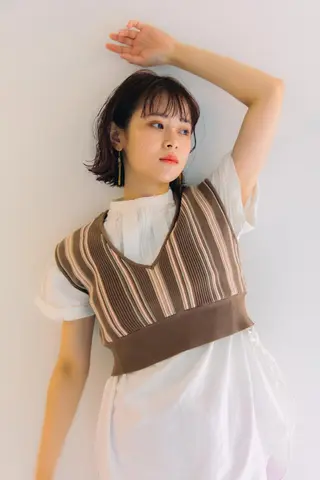 ミディアム カラー パーマ ヘアアレンジ 🎊LUZ🎊_公 式_🩵髪質改善🩵のヘアスタイル