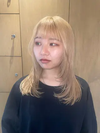 ロング ボブ/艶カラー 鎌倉/MIHO🌼のヘアスタイル