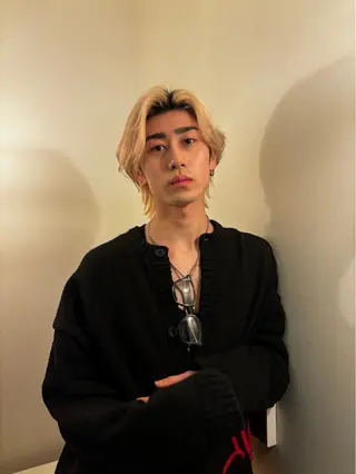 カラー メンズ ᗰIᖇᗩ☼ 𐦍 ☼ ᑎᗩIᒪのネイルデザイン