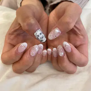 ミディアム 池袋痛ネイル Nok. 渡辺のネイルデザイン