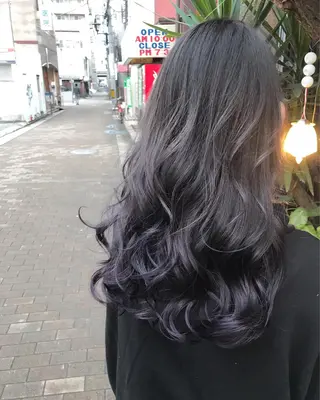 ロング カラー 玉木 育実のヘアスタイル