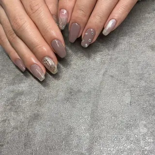 ネイル JERRIE 　 韓国ネイル/自爪育成所属・✴︎JERRIE✴︎ フィルイン対応店のネイルデザイン