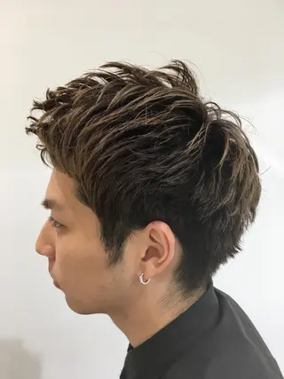 メンズ NYNY四條畷店 森　亮人のヘアスタイル