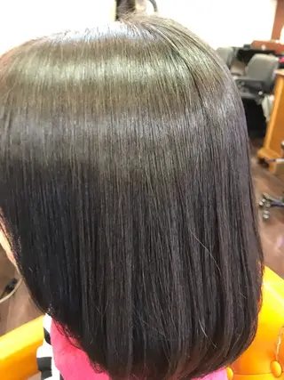 ミディアム パーマ 桧山 真のヘアスタイル