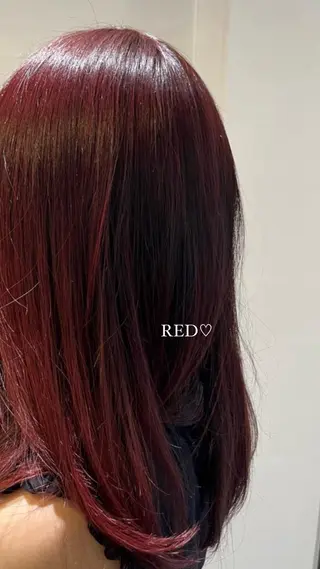 ロング カラー カバサワ カエデのヘアスタイル