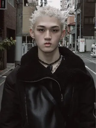 ショート カラー パーマ メンズ イージードリル‼️イ ージーパーマ‼️平山のヘアスタイル